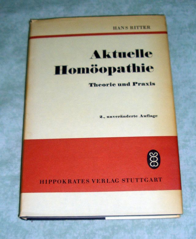 Ritter, Aktuelle Homöopathie