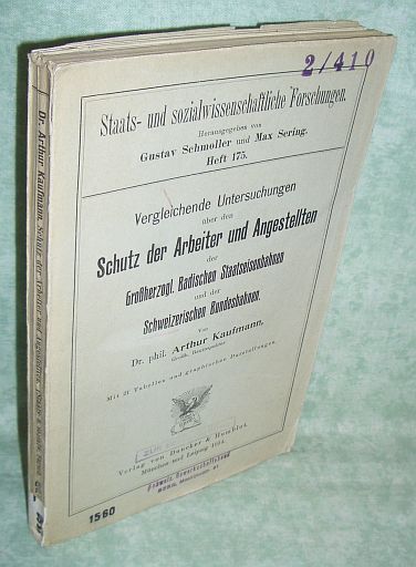 Kaufmann, ... Schutz der Arbeiter und Angestellten ...