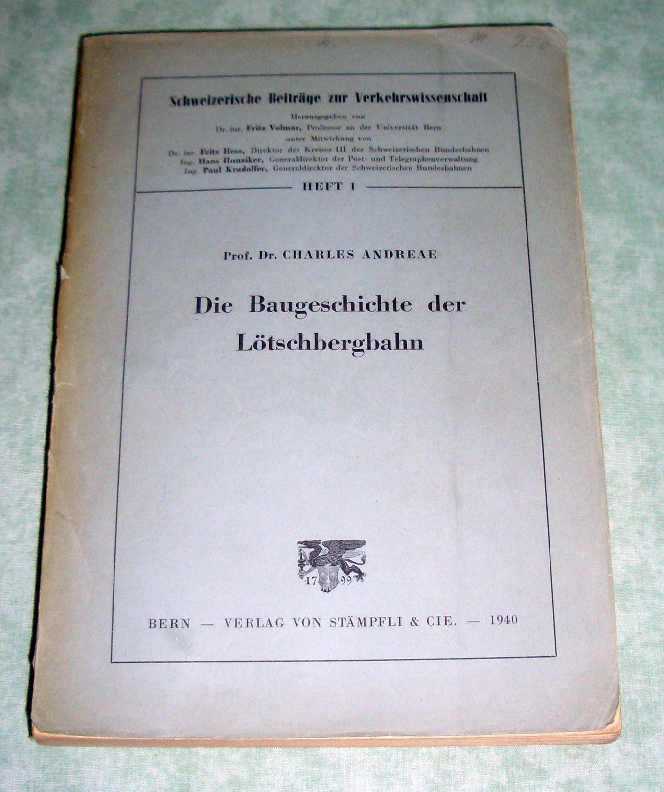 Baugeschichte Lötschbergbahn