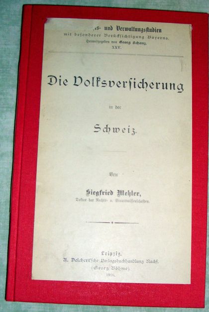 Mehler, Volksversicherung