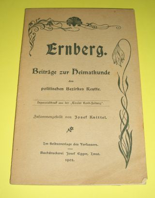 Ernberg, Beiträge